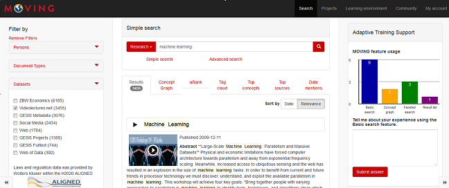 1st MOVING platform prototype is publicly available!