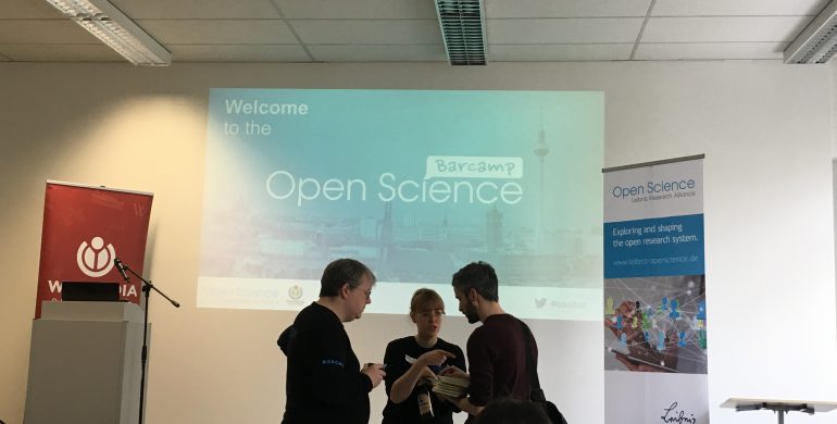 MOVING successfully participated @ the Open Science Barcamp